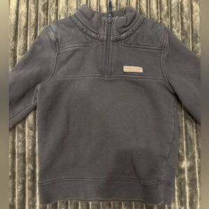 Vineyard Vines Kids Navy Half-Zip Jacket
